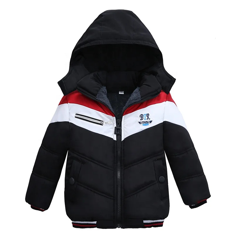 
Kids Clothes Wears Hooded Winter Warm Boys Coats & Outwear 