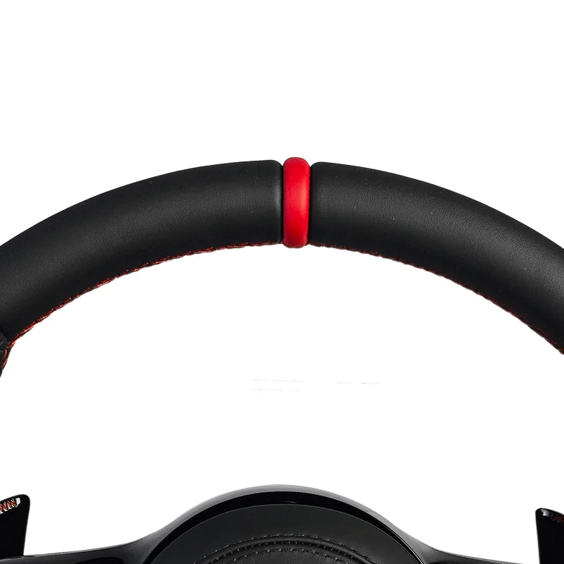 Customized black kit  red label steering wheel for Mercedes Benz A GLA B GLB C GLC E GLE CLS ZC-809-P74-F