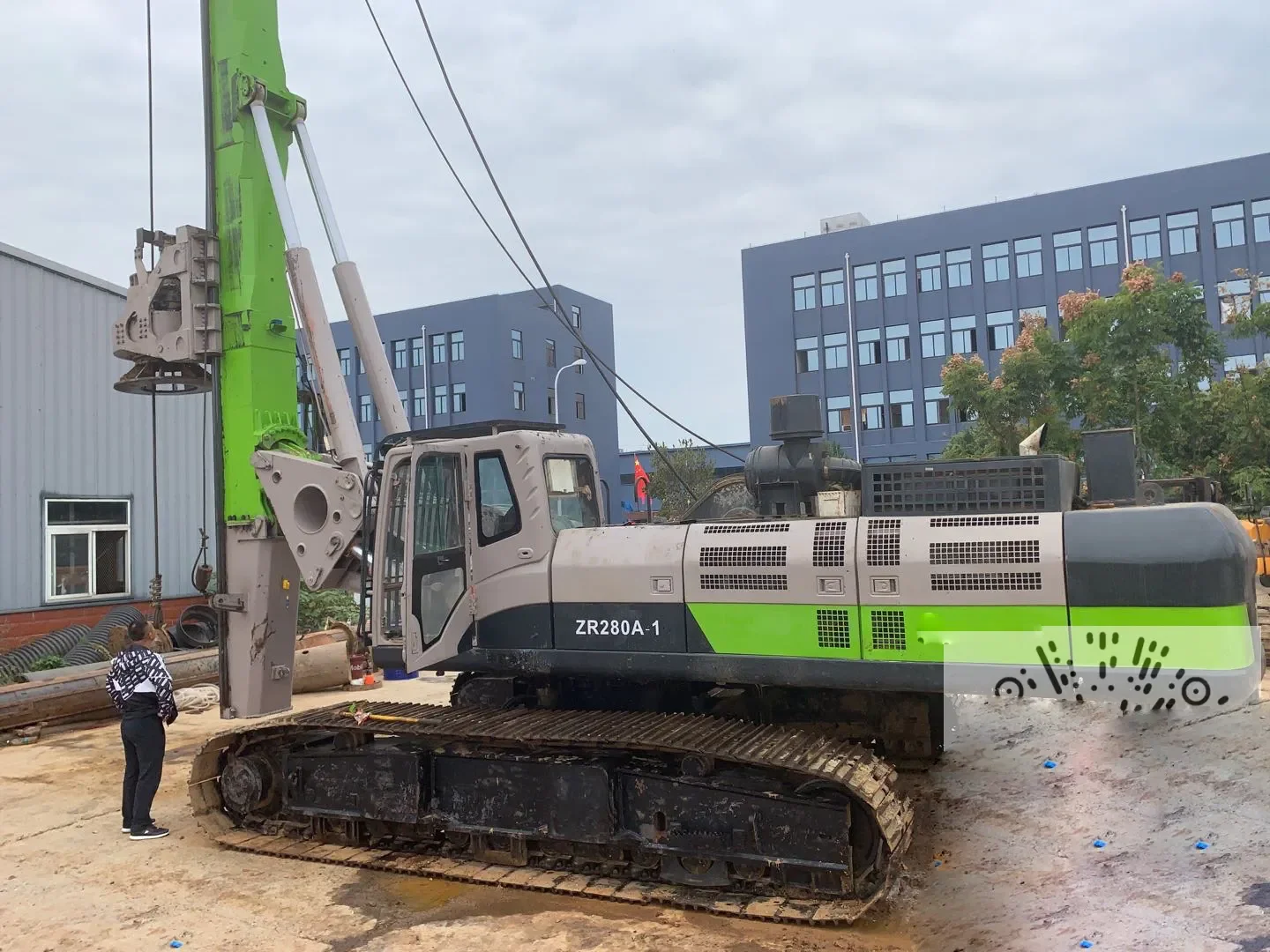 Available Rotary Drilling Rig ZR280 for Underground Drilling With Free Spare Parts for Sale