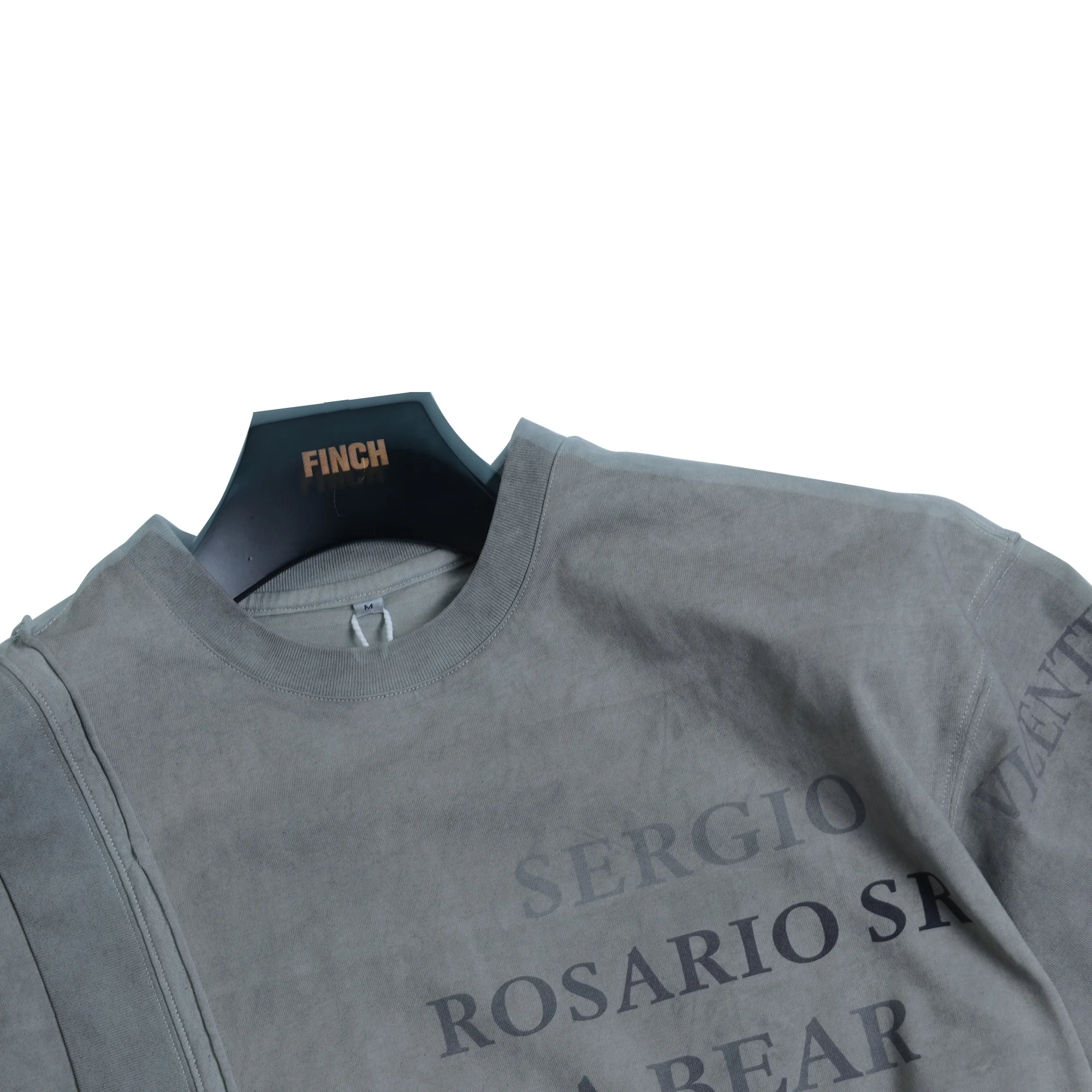 Finch Garment 2024 new arrivals acid wash t-shirt custom graphic vintage tshirt streetwear vintage dirty wash t shirts