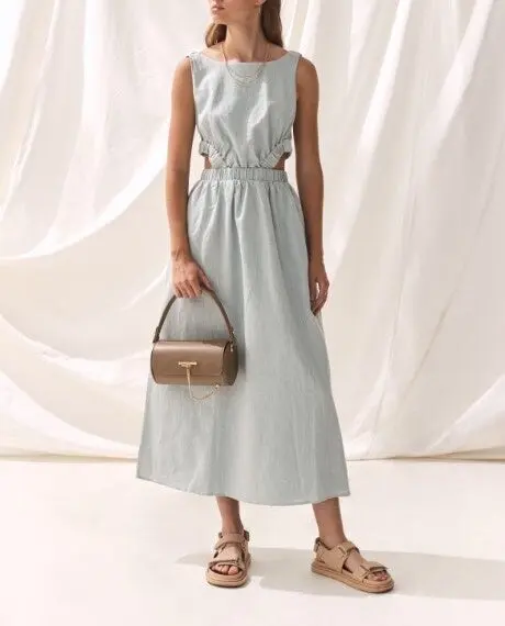 Hot High-End Custom Elegant Patchwork Dress Thin A-Line Version Of The Banquet Must-Have Dress