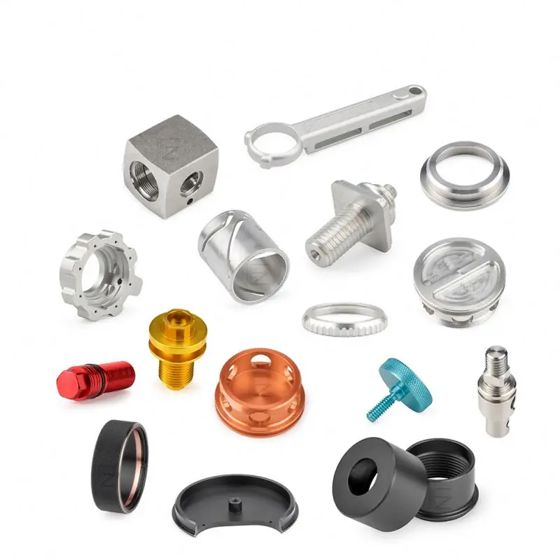Custom Made Scooter Accessories Titanium 3 Wheel Electric Spare Parts Aluminum Cnc Machining Products