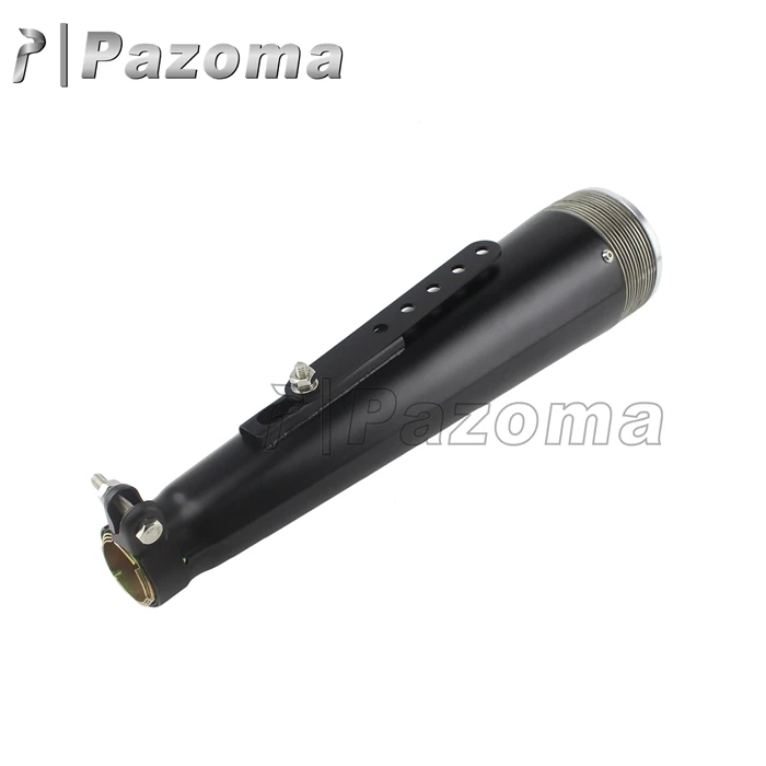 Dirt Bike Scooter Motorcycle Exhaust Muffler Silencer Universal Exhaust Pipe Muffler Exhaust Tip For 37-45mm pipe Bike