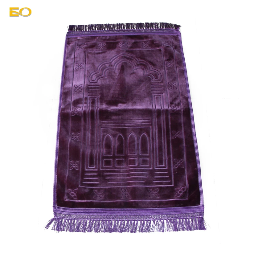 Anti Slip Rug Soft Silky Smooth Synthetic Carpet for Bedroom Shaggy Carpet Exquisite Portable Mosque Rug High Quality Customized