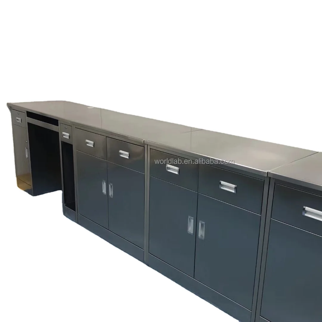 304 stainless steel experimental table, clean stainless steel operating table
