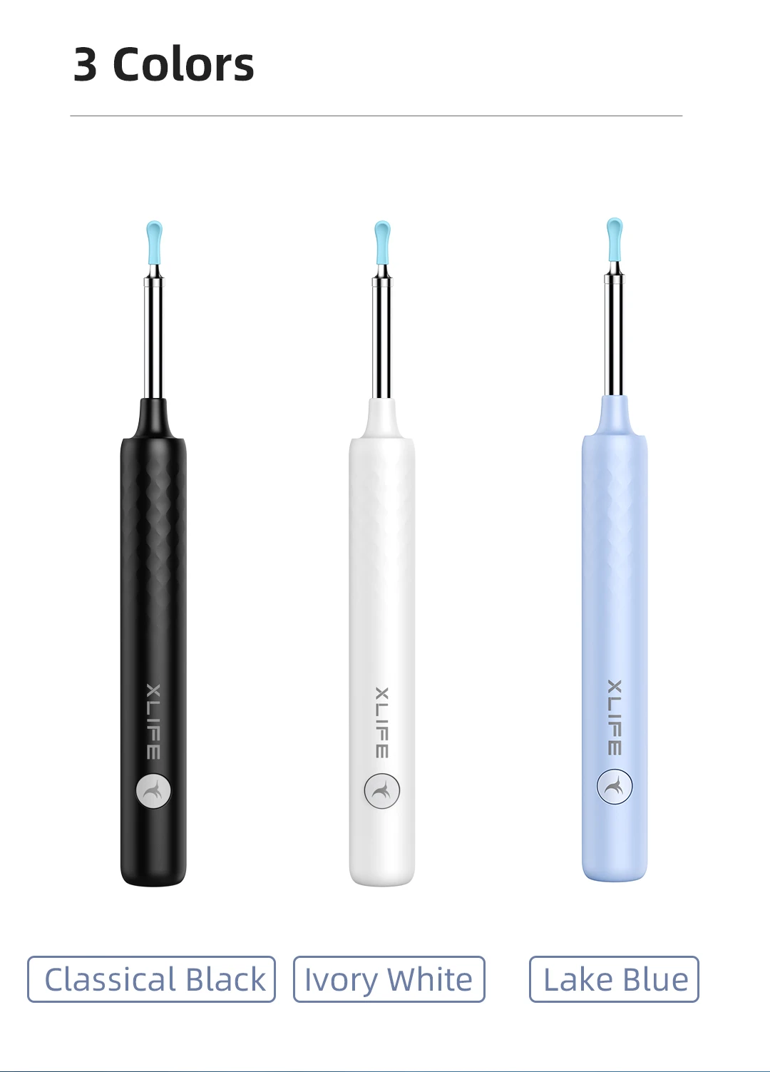 Xlife Original manufacture ear cleaner with camera Wifi wireless X3 ear wax removal tool