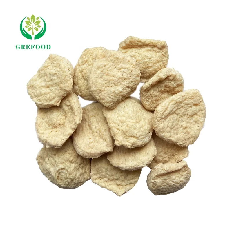 Grefood TVP high quality textured vegetable protein low fat textured soy protein Pork Substitutes HALAL food for vegetarians