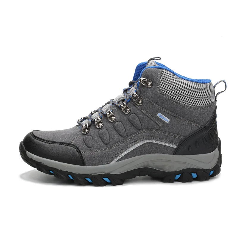 China  Manufacturer waterproof Hiking Mans Boots Outdoor winter warm snow  Leather Shoes Boots hip winter boots