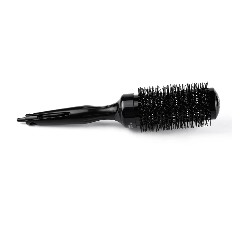 High Quality Nylon Boar Bristle Styling Hairdressing Straightening Drying Curling Ceramic Round Hair Brush