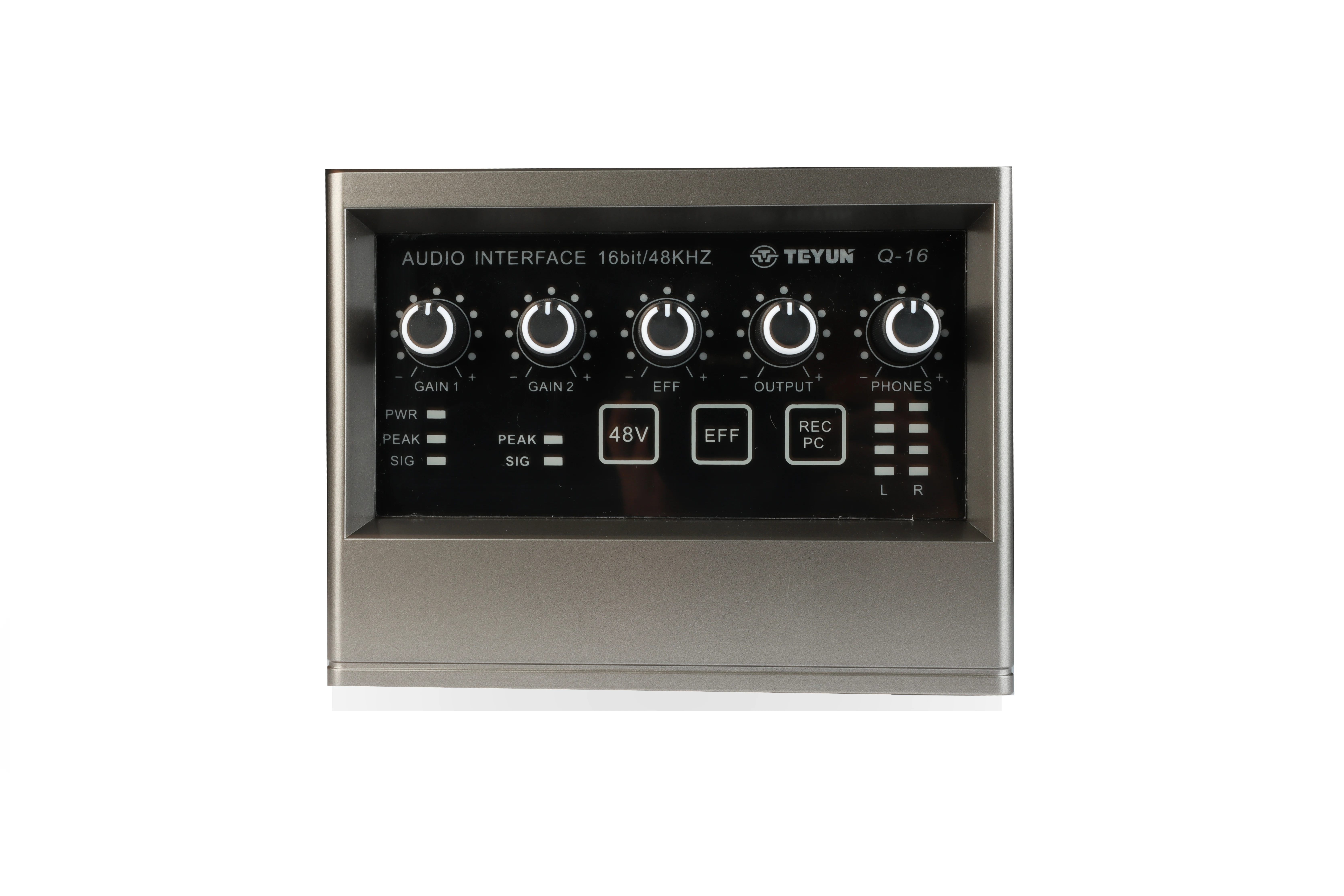 weston Q16 Mobile Phone Sound Card Mixer Set audio mixer with microphone for live stream podcast equipment bundle soundcards