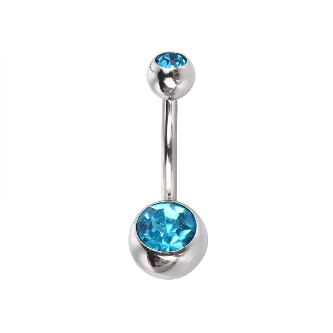 double pressed belez stone factory wholesales cheap belly navel button rings
