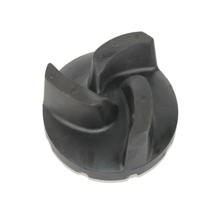 Custom Made Pump Parts rubber Centrifugal Pump Impeller to water pump to impeller