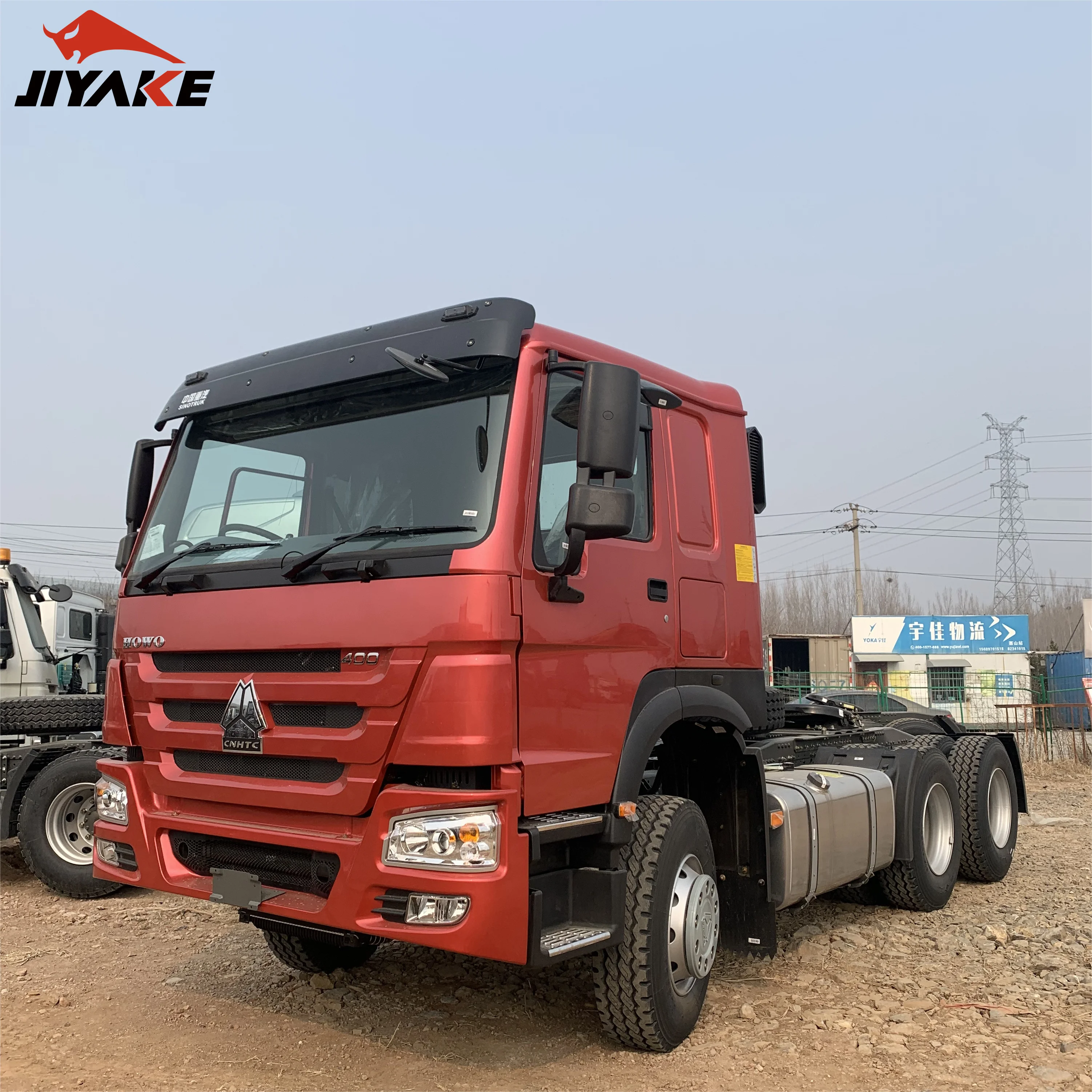 China Sinotruck Howo Tractor Truck Head 371hp 420hp 10 Wheeler Truck Head 4X2 6X4 Tractor Truck For Sale