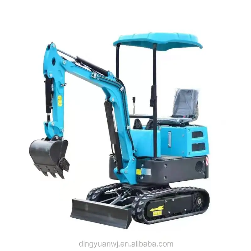 Shanding SD12D weight 1 ton Crawler Diesel smallest Mini Excavator meet EURO5