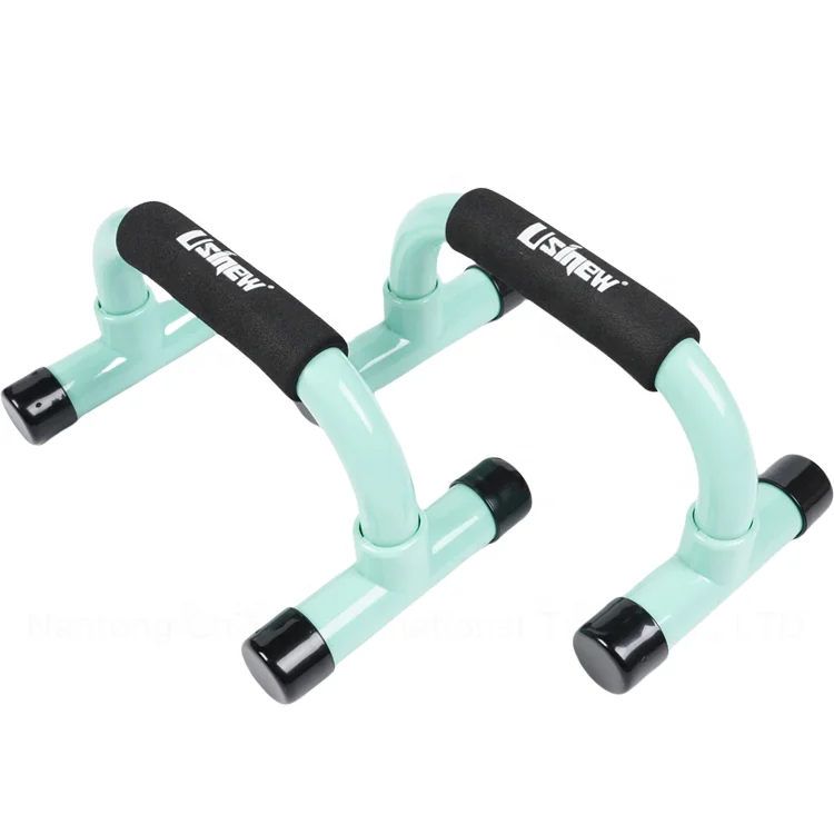 Custom Logo H-S Push-Up Board Bar for Girls Anti-Slip Handle Gym Home Exercise PP Foam Material for Bodybuilding