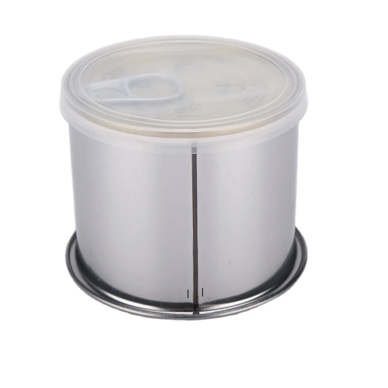 Wholesale customizable metal round packaging fresh keeping tiny container jars for food