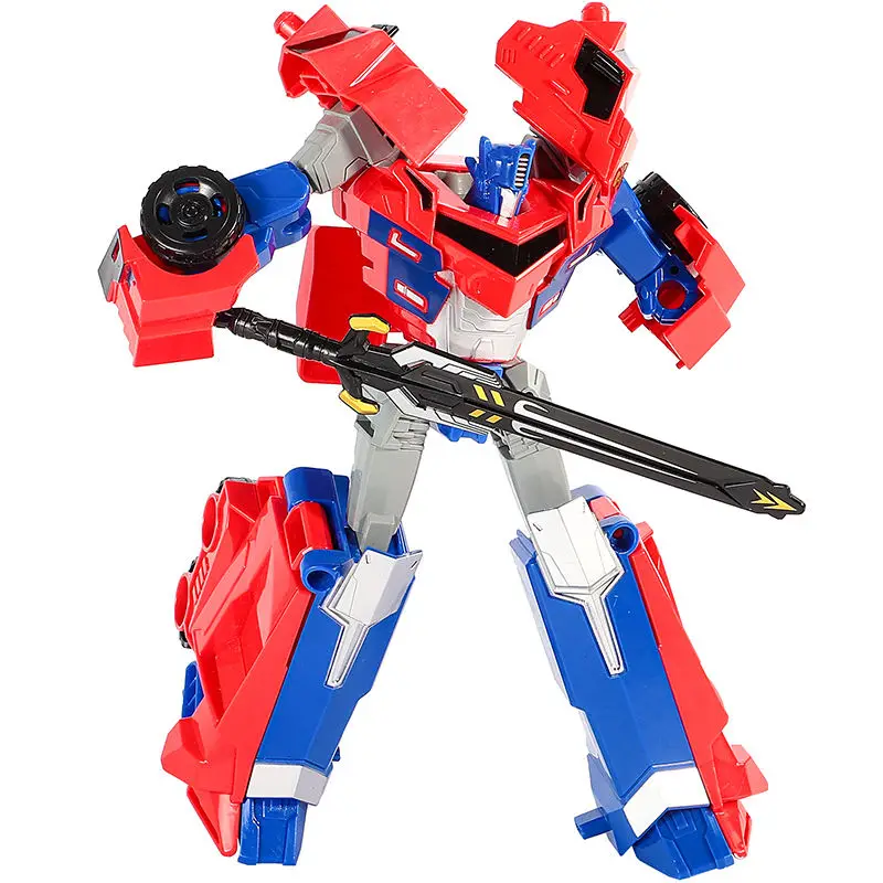 2-in-1 Shapeshifter Optimus Boy Morphing Robot Car Figure Model robot Toy