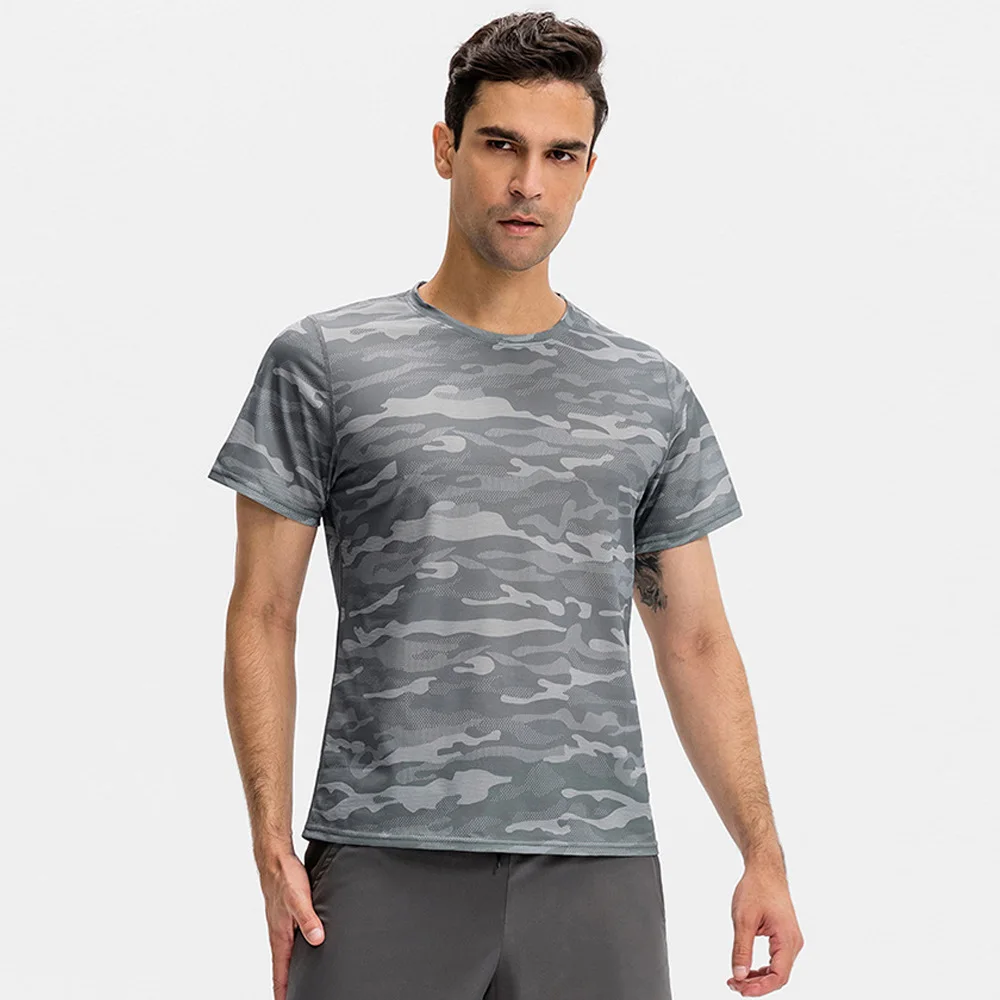Custom Slim Fit Fitness Sportswear Wholesale Men Training Wear Gym Short  Running Quick  Dry T Shirt
