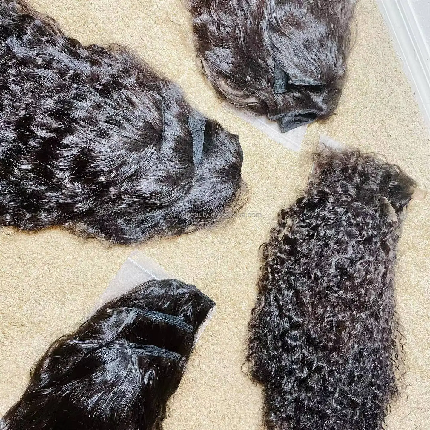 Foshan Xinyu 100 raw brazilian human hair lace frontal deep curly human hair wig brazilian natural wick heart wig