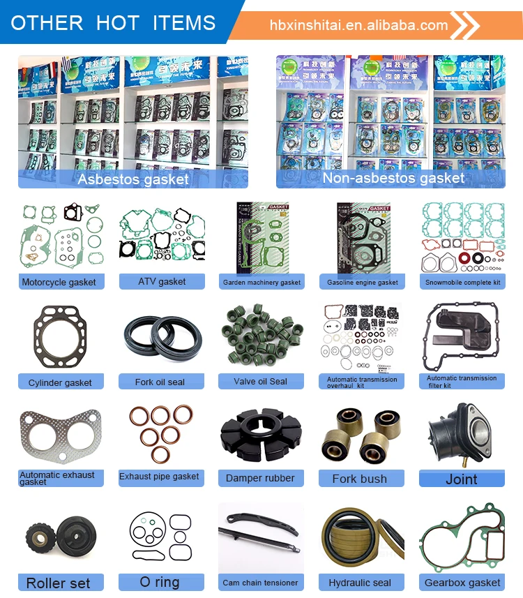 Atv utv parts and accessories repuesto de moto motorcycles parts engine overhaul complete gasket kit for CRF450R