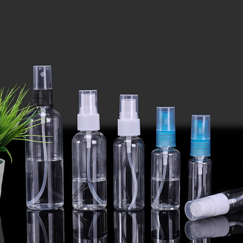 30 Ml 250ml 4 Oz 8oz Pet Amber Plastic Spery Bottol Frasco Pet Continuous Mist Spray Bottle With Pump Head