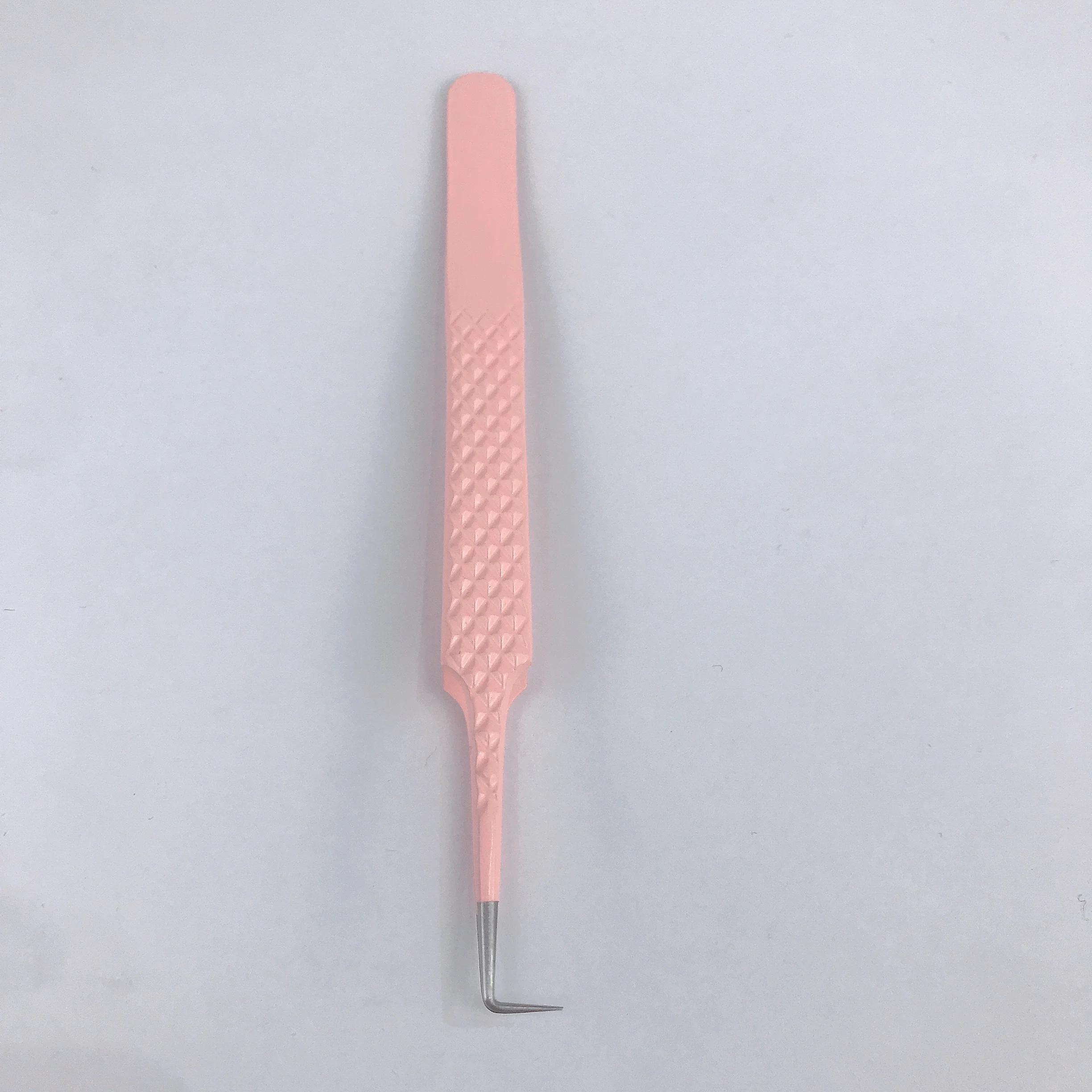 Pointed Tip Type volume eyelash extension tweezers mage volume lash tweezers pinch fans tweezers 90 degree right angle