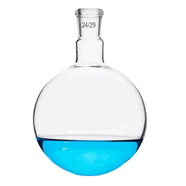 Single neck flask round bottom distillation flask reaction flask 5/10/25/50/100/150/250/500/1000ml