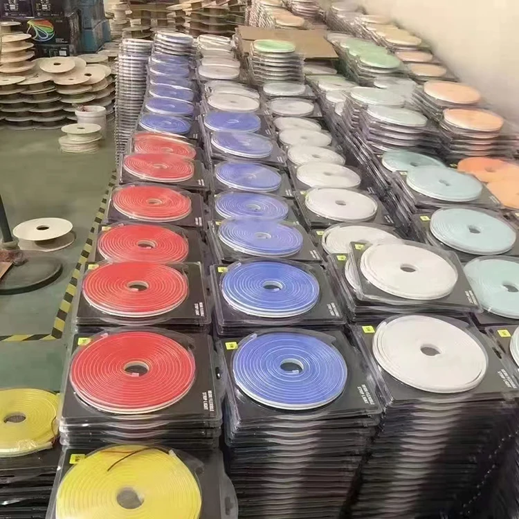 5*11mm 5*12mm 6 * 12MM Neon LED Flexible Aquarium Lighting Belt 12V 24V Signs Lights Waterproof Soft LED Flex Neon Light