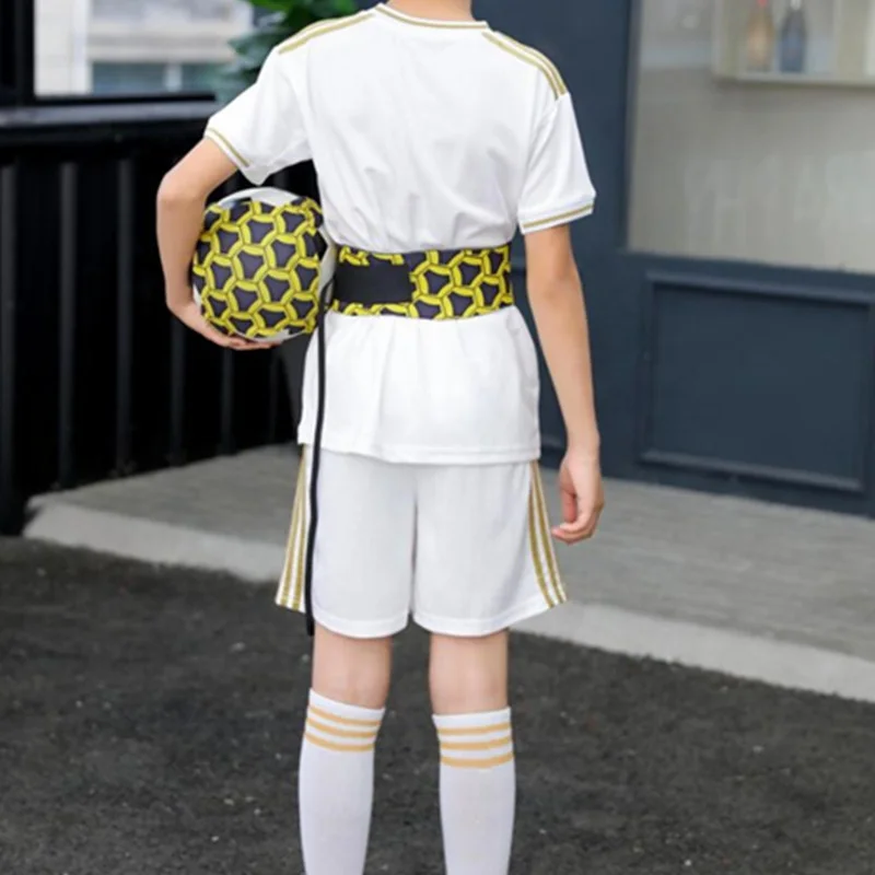 Bright Colored Yellow Football Trainer Soccer Ball Training Belt