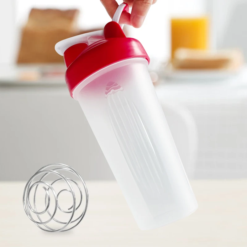 600ml transparent custom protein shaker bottle shake mixer bottle blender water bottle