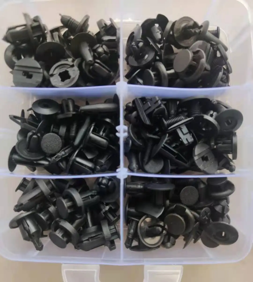  Universal Mixed Roof Cover Ceiling Hood Trunk Decorative Auto Nylon Plates Barbed Rivet Plastic Fasteners