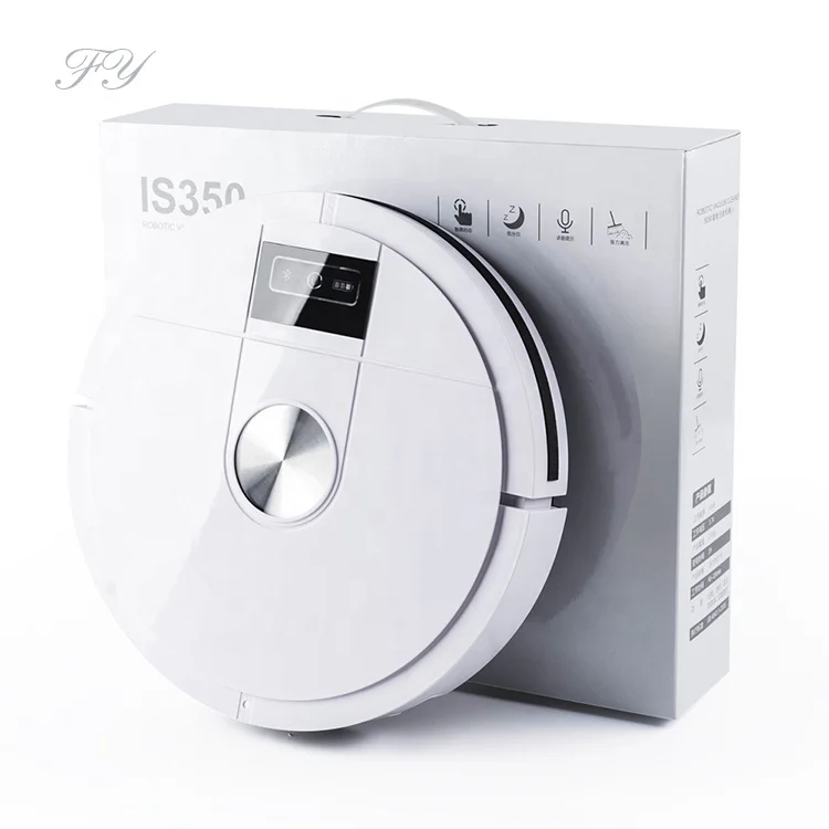 Small MOQ Customized Vacuum Robotic Cleaner APP and Voice Remote Control Automatic Sweeping Robots 1500Pa Auto Vacuum Cleaner