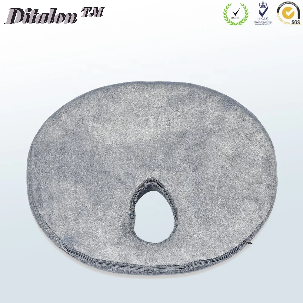 HotSale Mesh Cover Anti Slip Bottom Coccyx Orthopedic Office chair pad or Outdoor Wheelchair Car Memory Foam Seat Cushion