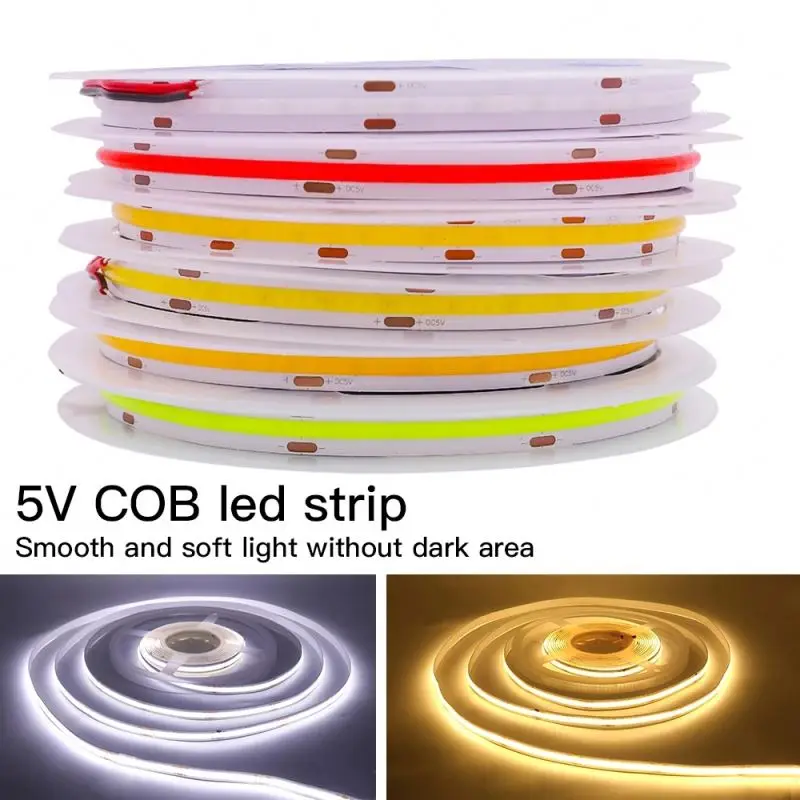 DC24V FCOB SPI Single White CCT Tuanble Flowing Water White Light Effect RGBIC Flexible COB WS2811 Addressable Digital Led Strip