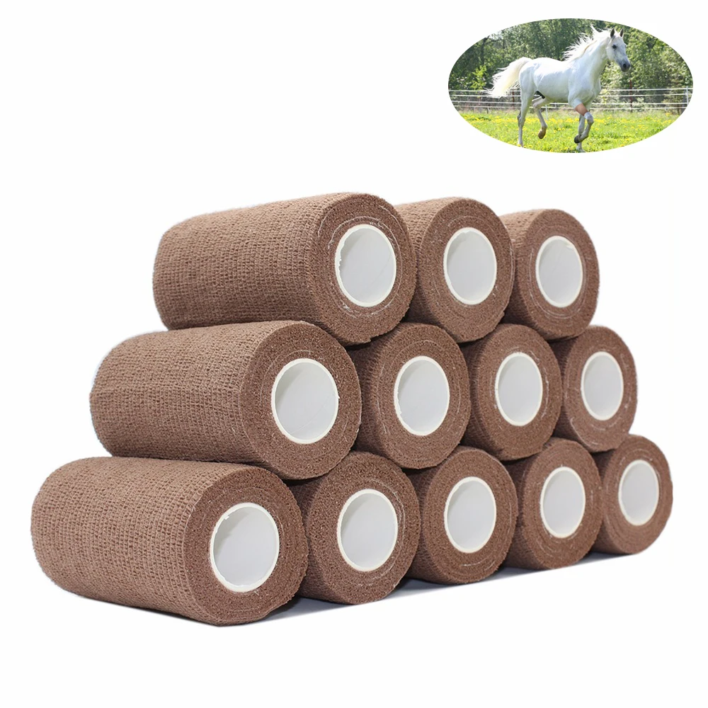  Новые 10 см * 4.5 м Многофункциональный Клей Wrap красочные нетканые спортивные сплоченной