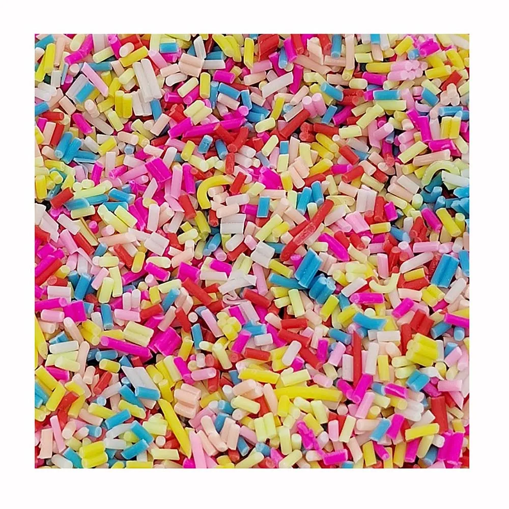 Mixed Color Clay Chocolate Sprinkles DIY Parts Simulation Cake Decorating Polymer Clay Sweets Decor Decoration