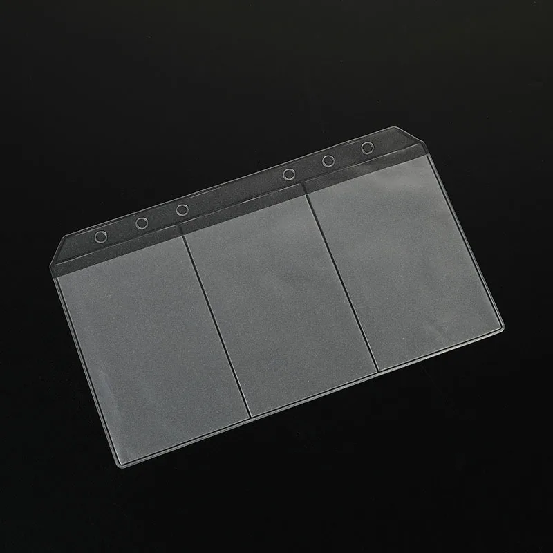 Office Supplies PVC A4 A5 A6 Document Bag Monthly Budget Planner Binder Cash Envelopes