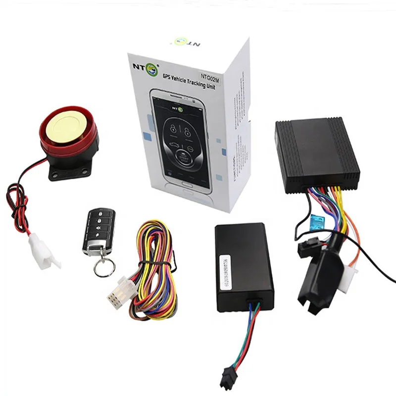 NTO NTG02M умный мотоциклетный локатор GPS GSM пульт дистанционного управления Автомобильное устройство слежения вибрационная система сигнализации