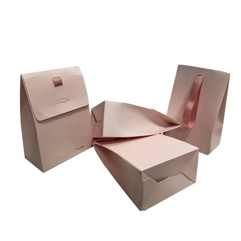 Новый дизайн, бумажный пакет для покупок с логотипом для упаковки одежды, бумажные пакеты с эко-принтом