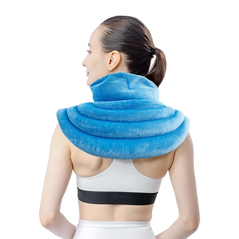 Heated Neck Wrap Microwavable Heating Pad for Neck and Shoulders
