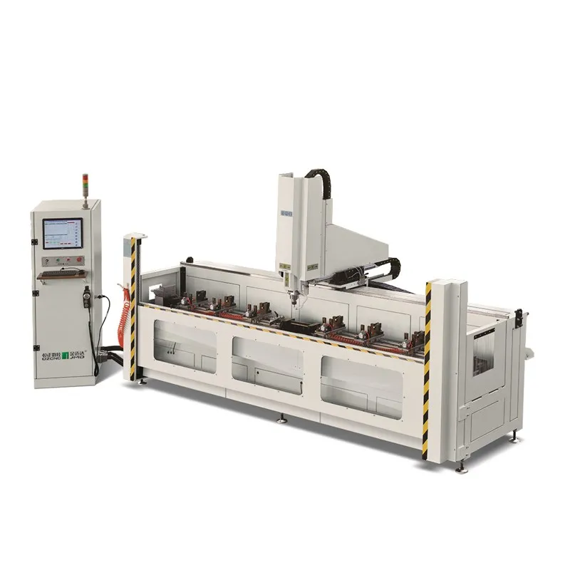 Алюминиевые оконные и дверные обрабатывающий центр с ЧПУ 5 оси cnc фрезерный станок из