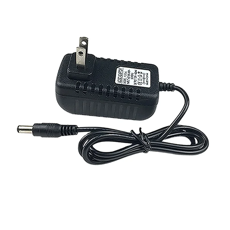 2024 Hot Selling Ac90-265v Switching Power Adapter with AC plug dc12v 15W 1A Indoor Led Drive adapter for light CCTV