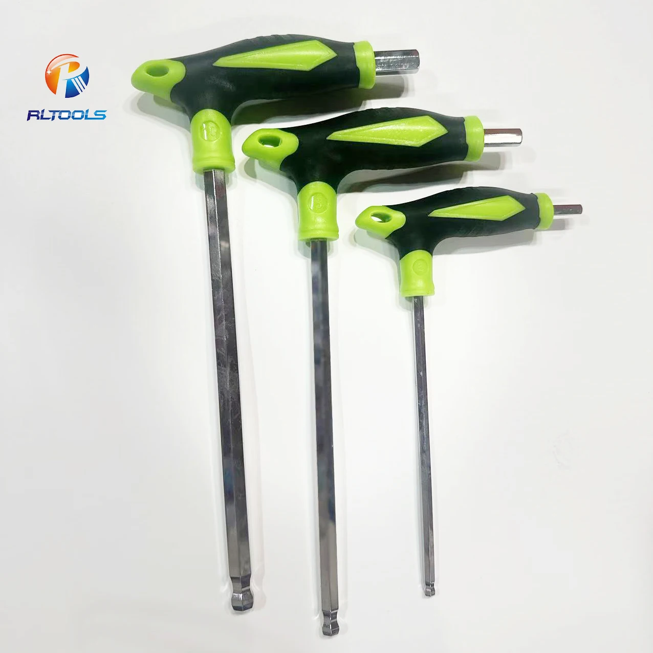 T Handle Hex Key Wrench 2mm-10mm Torx Wrench Cr-V Material Rubber Handle Ball End trox head