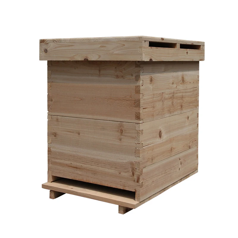 Factory manufacturing hot sale queen breeding wooden beehive box hives for bees