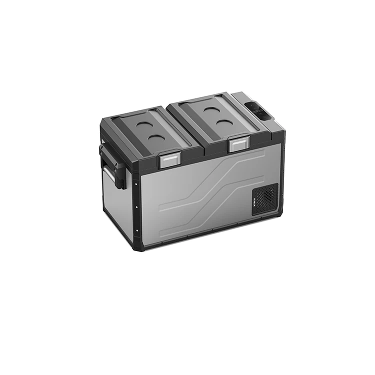 Dual zone 12V Portable Compressor Cooler for Car, Truck, SUV, RV, Trailer DC Powered