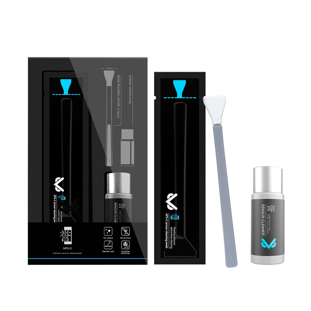VSGO VS-S02E 16mm camera cleaning swab with 10ml sensor cleaning professional sensor cleaning kit
