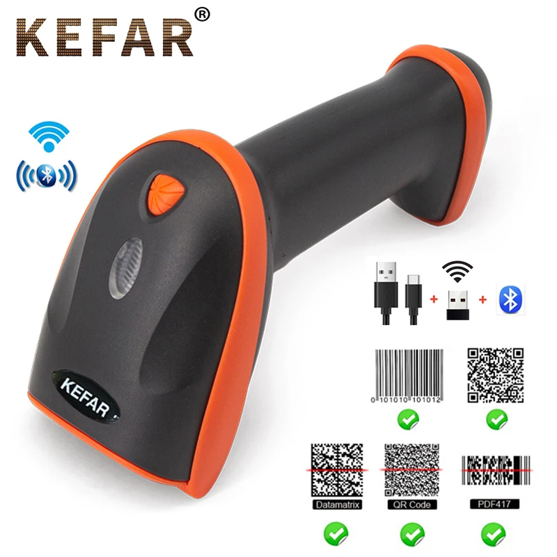 Cheap Price Scanners Wired Portable Android Bar Code Reader Handheld QR Code 2D PDF417 Reader 2D Barcode Scanner Machine