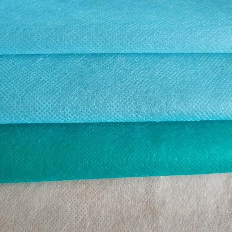 
 PP Spunbond белый зеленый синий 25 г красочная Нетканая ткань  