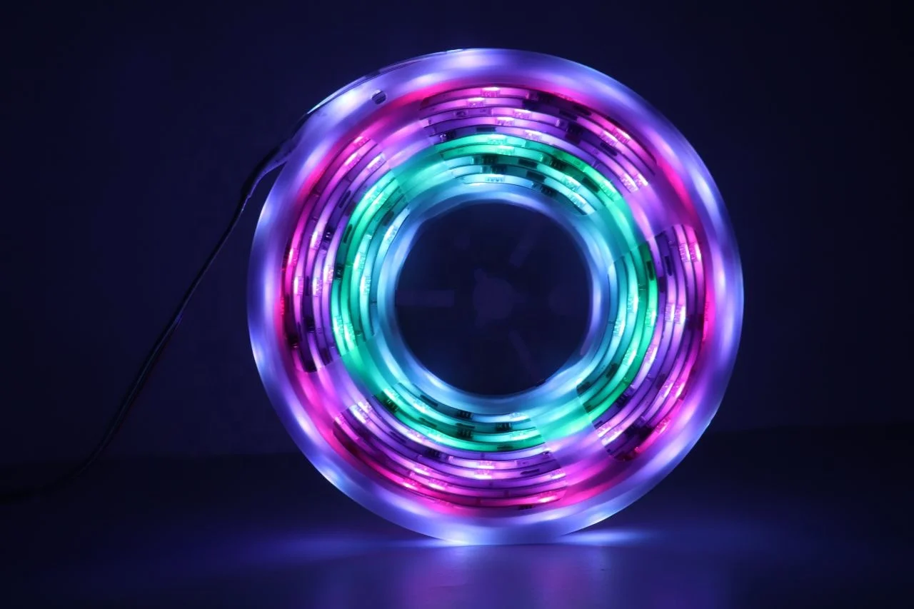  Водонепроницаемая светодиодная RGB лента Banqcn 5 м с поддержкой Wi-Fi набор умных световых лент для дома вечеринки