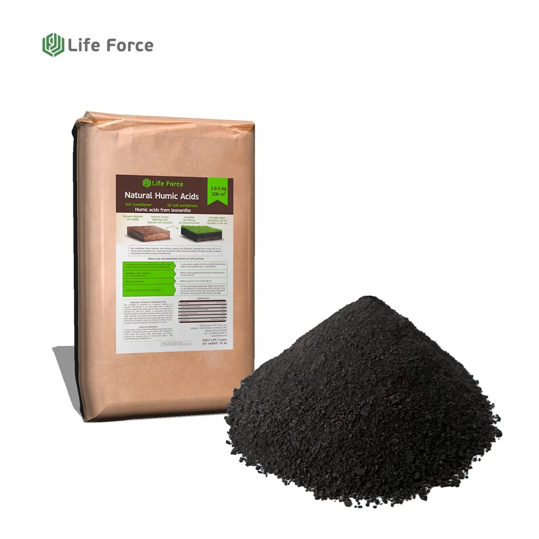 Natural Humic Acids Soil Conditioner Life Force SCS 201, new